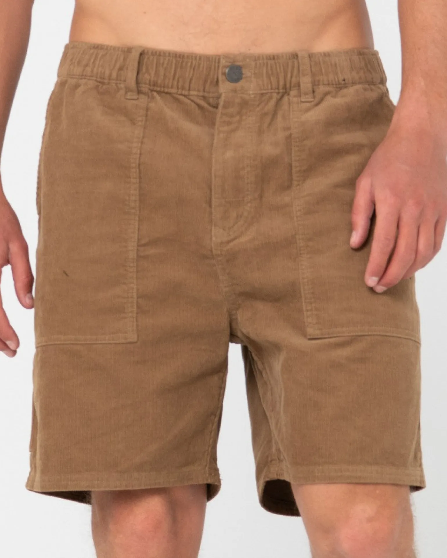 Pantalon Corto Elastico Rigglet Cord Workwear>Rusty Fashion