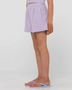 Pantalon Corto Harlo Con Cintura Elástica Para Ninas><noscript><img width=