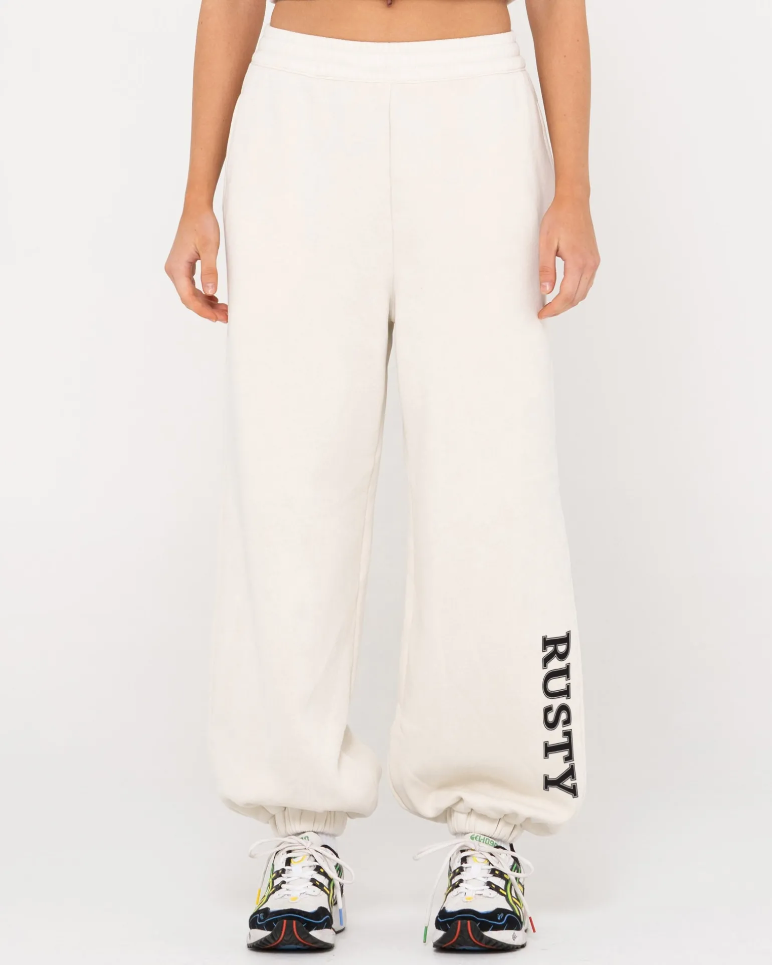 Pantalon De Chandal Extragrande De Talle Alto>Rusty Cheap