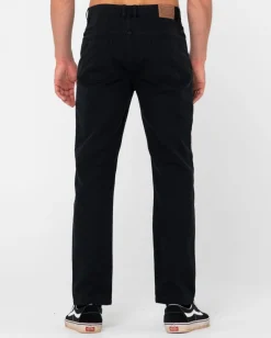 Pantalon De Corte Recto Con 5 Bolsillos The Bruce>Rusty Cheap