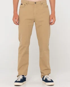 Pantalon De Corte Recto Con 5 Bolsillos The Bruce>Rusty Sale