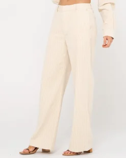 Pantalon De Pana Con Pernera Ancha Y Talle Alto Amanda><noscript><img width=
