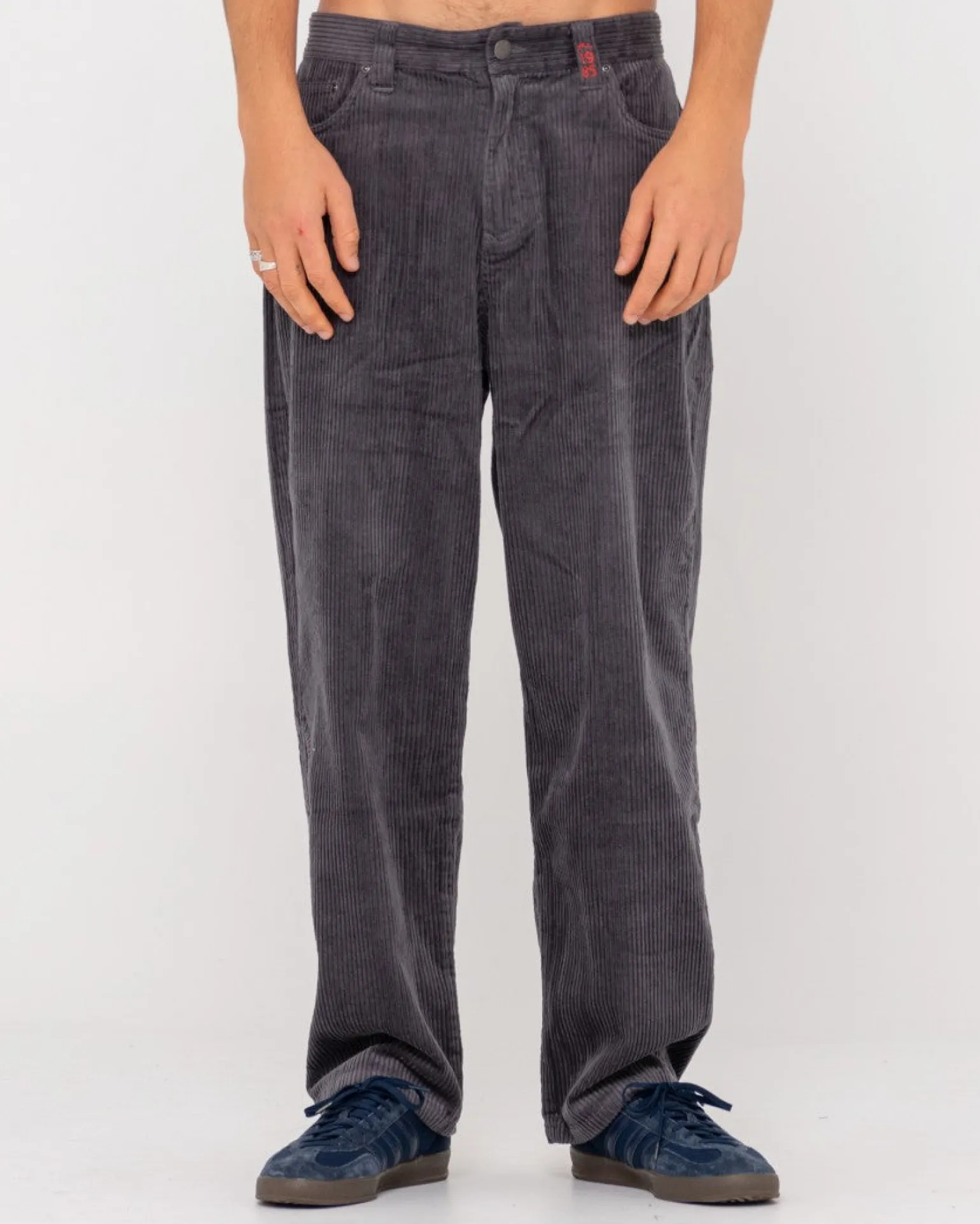 Pantalon De Pana De Corte Holgado Y 5 Bolsillos Gruesos De Rifts>Rusty Fashion