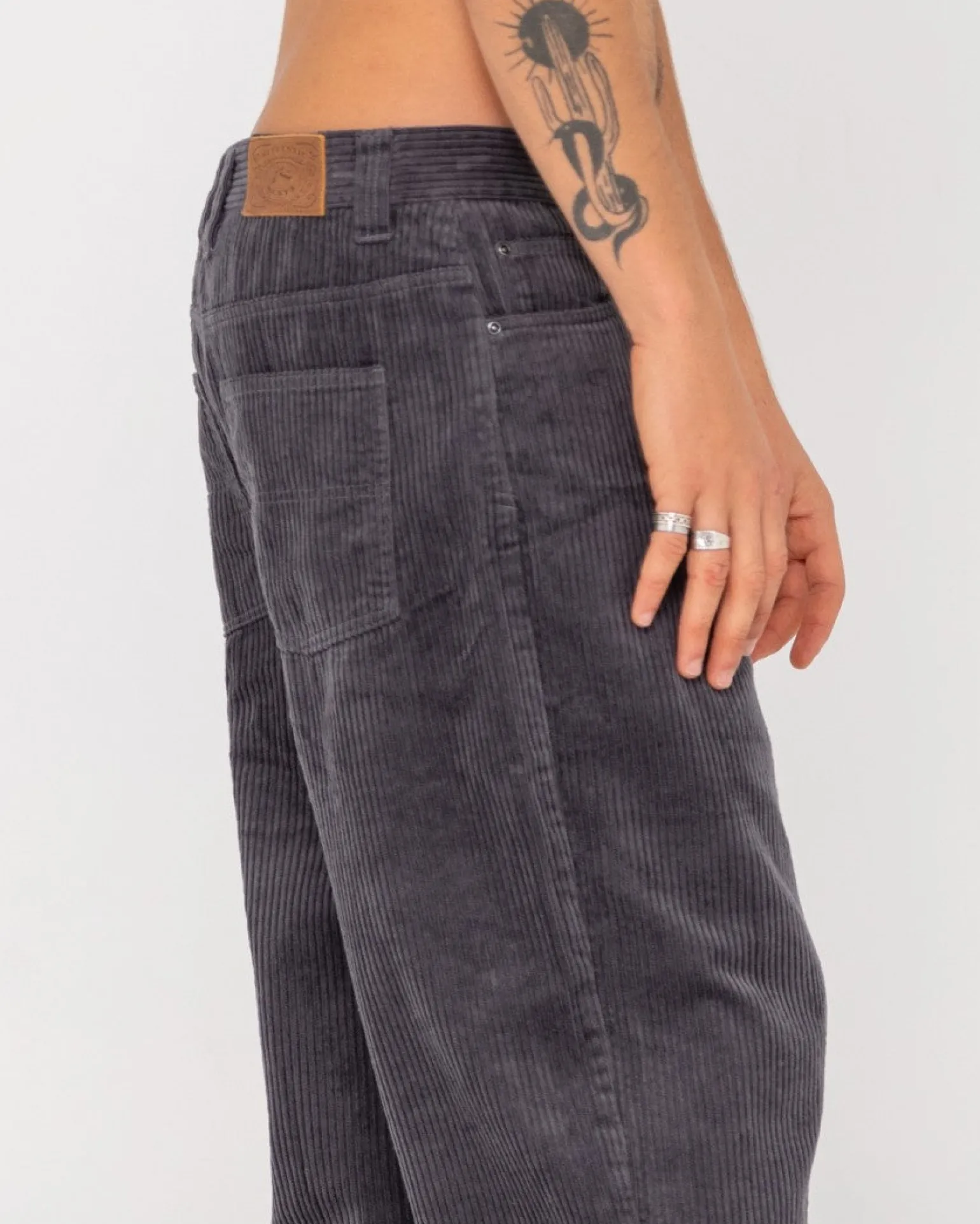 Pantalon De Pana De Corte Holgado Y 5 Bolsillos Gruesos De Rifts>Rusty Fashion