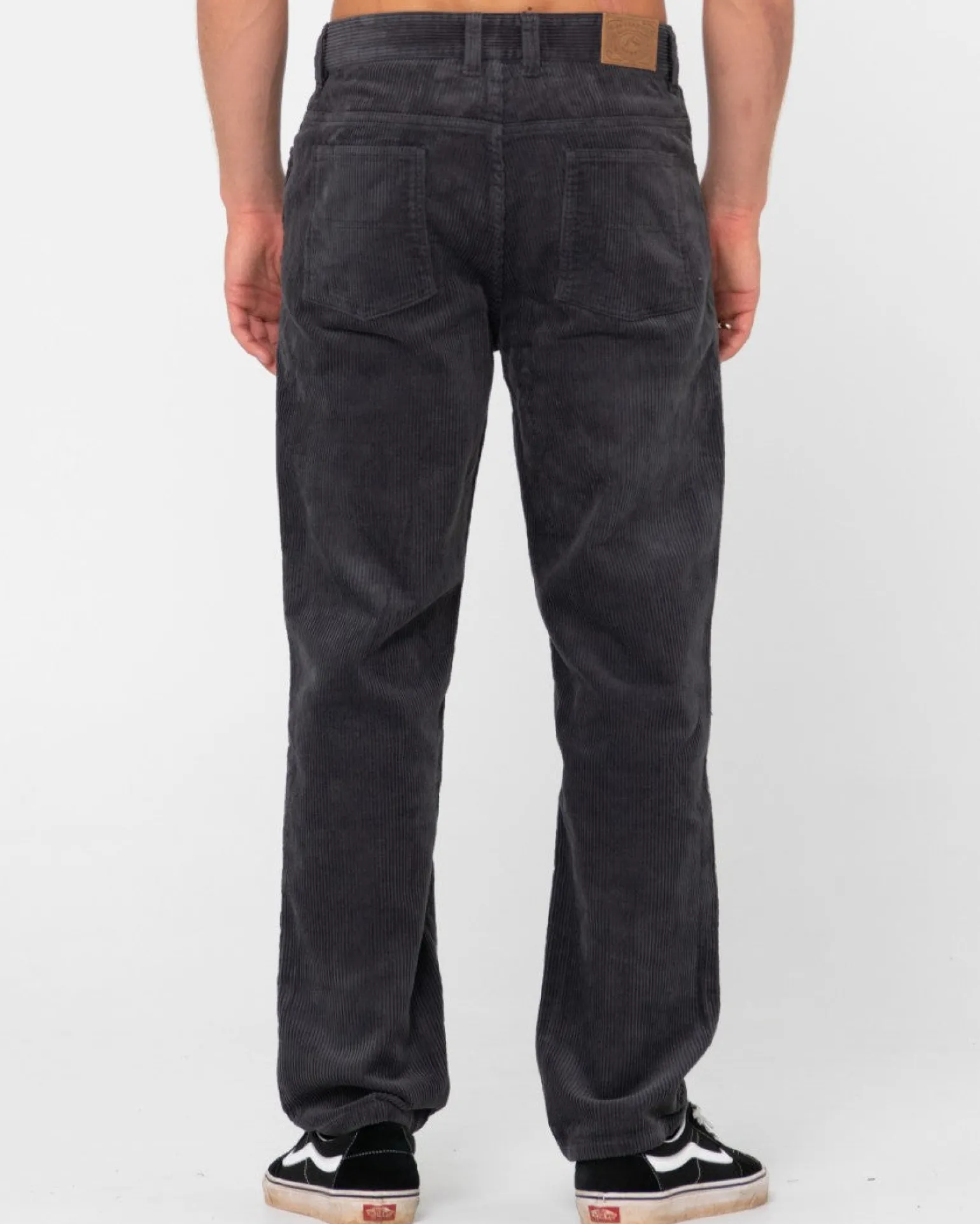 Pantalon De Pana De Corte Recto Con 5 Bolsillos Rifts>Rusty Cheap