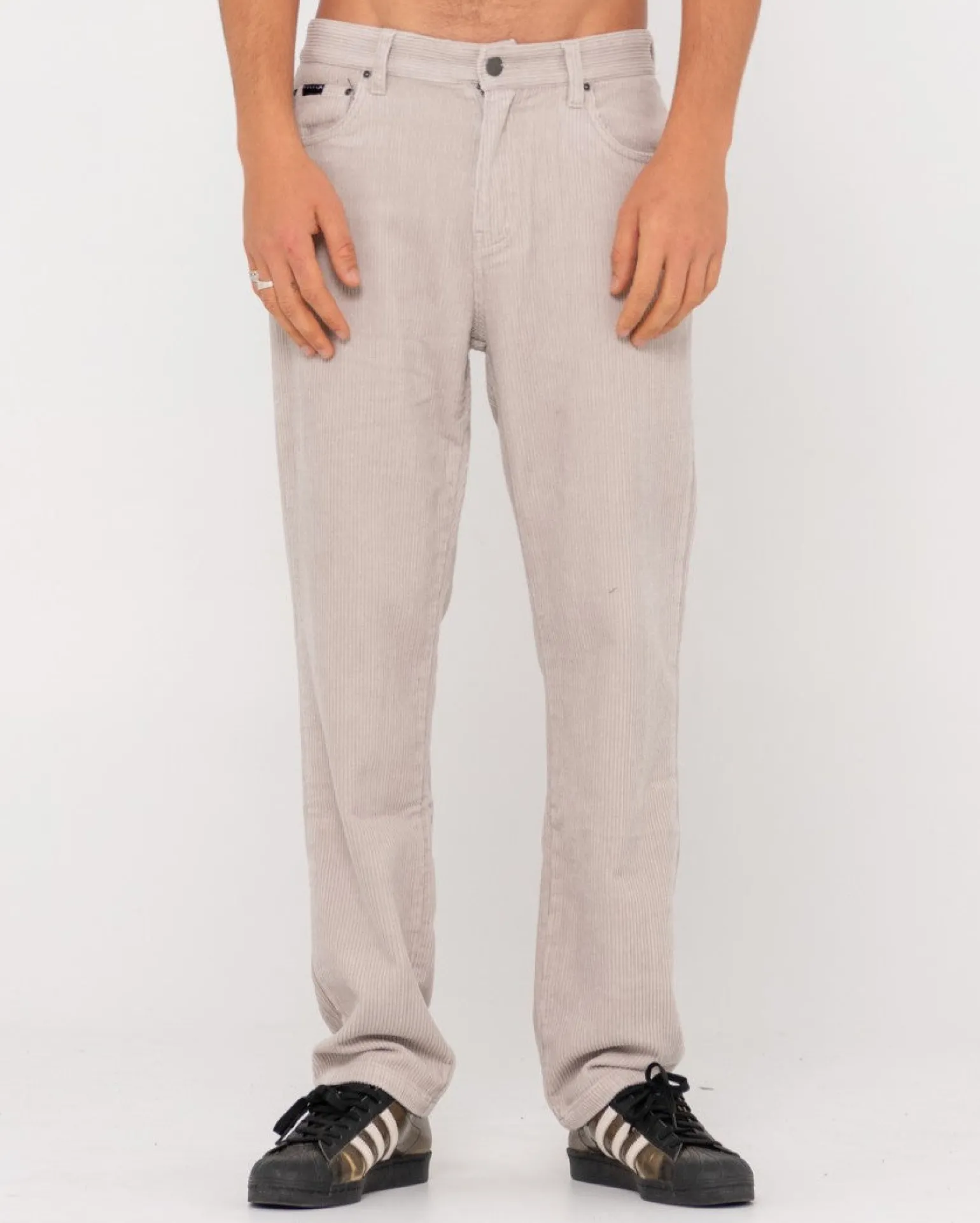Pantalon De Pana De Corte Recto Con 5 Bolsillos Rifts>Rusty Best