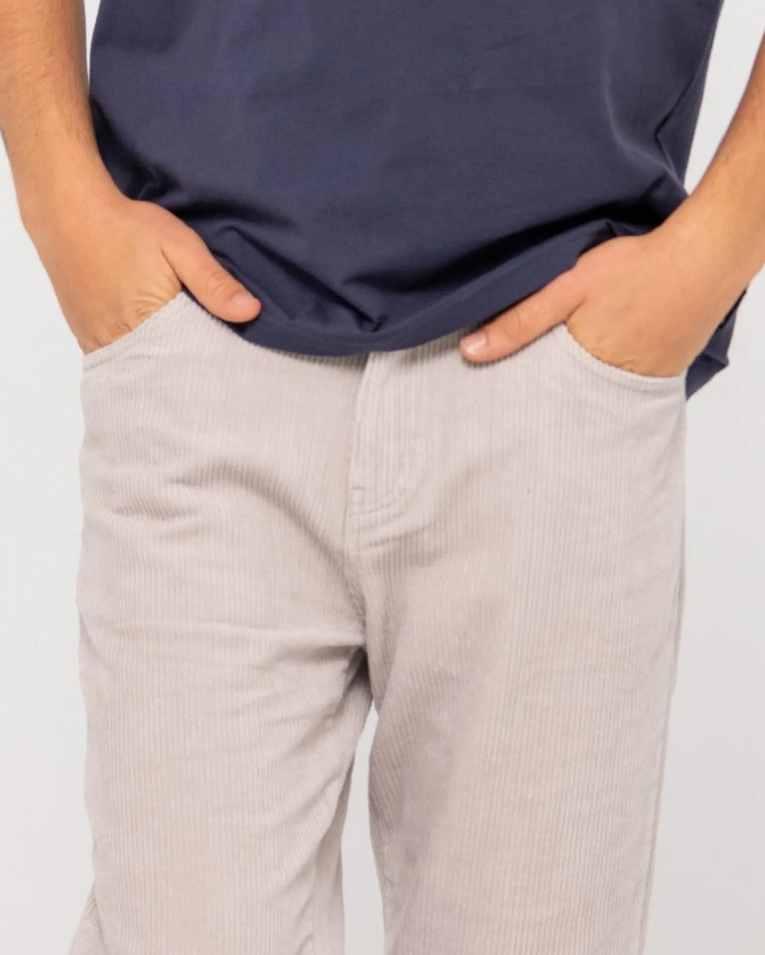 Pantalon De Pana De Corte Recto Con 5 Bolsillos Rifts>Rusty Best