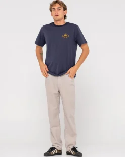 Pantalon De Pana De Corte Recto Con 5 Bolsillos Rifts><noscript><img width=