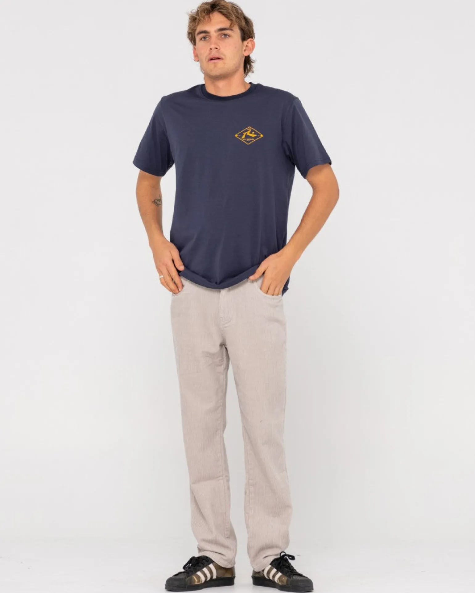 Pantalon De Pana De Corte Recto Con 5 Bolsillos Rifts>Rusty Best