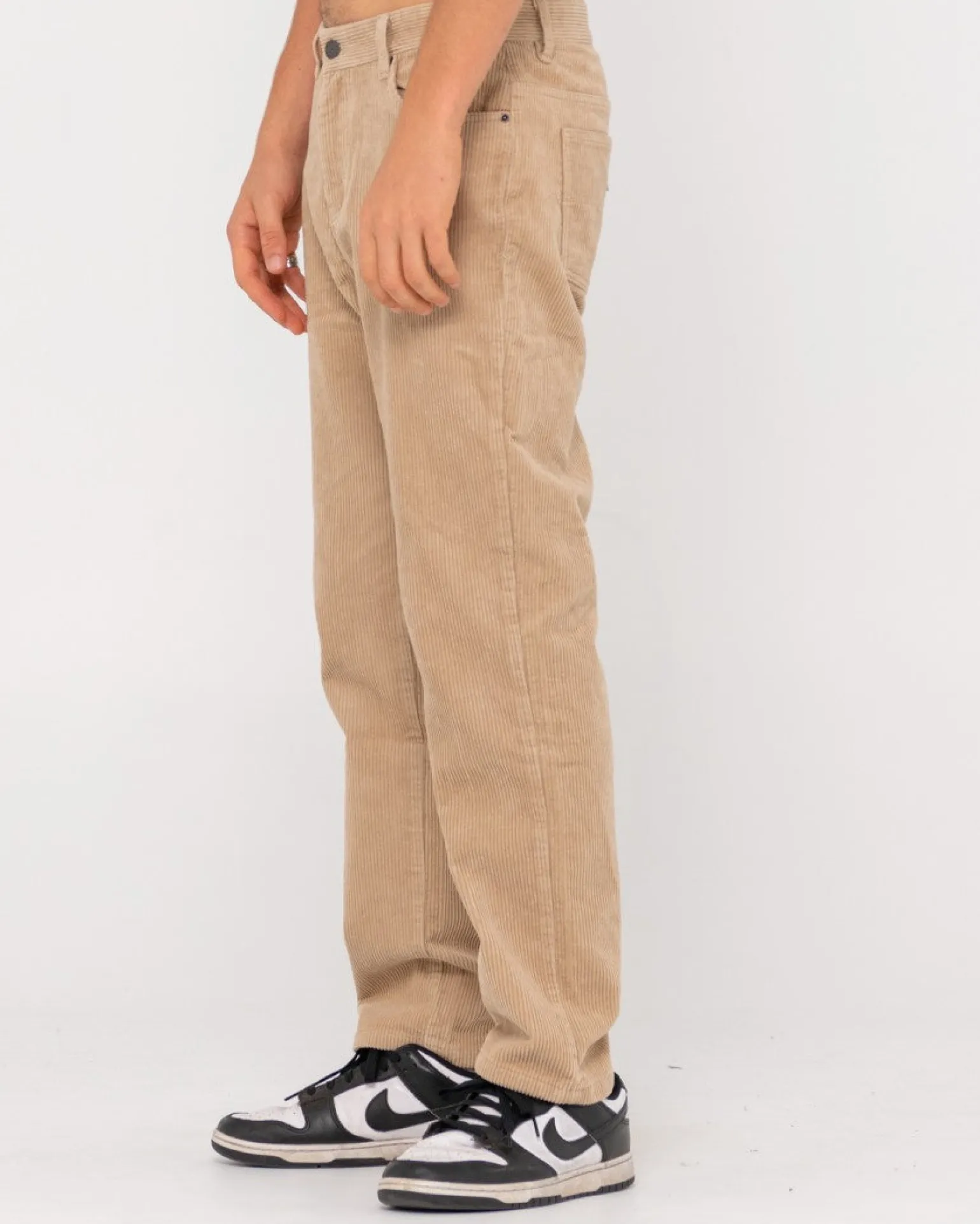 Pantalon De Pana De Corte Recto Con 5 Bolsillos Rifts>Rusty Best Sale