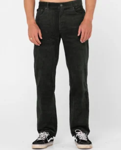 Pantalon De Pana De Corte Recto Con 5 Bolsillos Rifts>Rusty Fashion