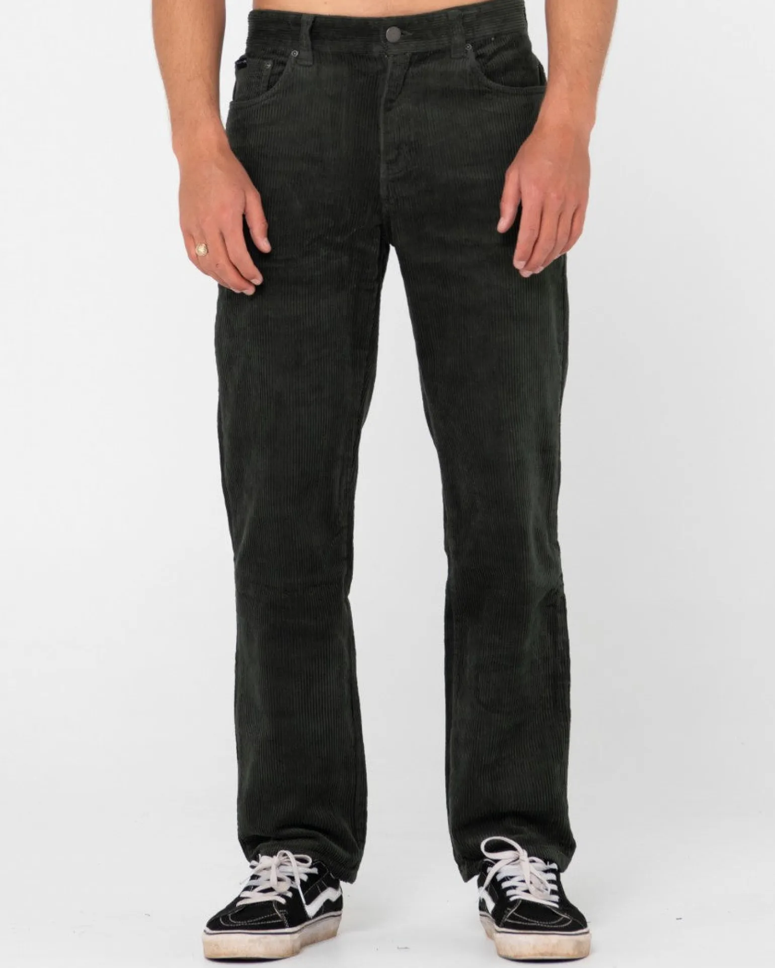Pantalon De Pana De Corte Recto Con 5 Bolsillos Rifts>Rusty Fashion