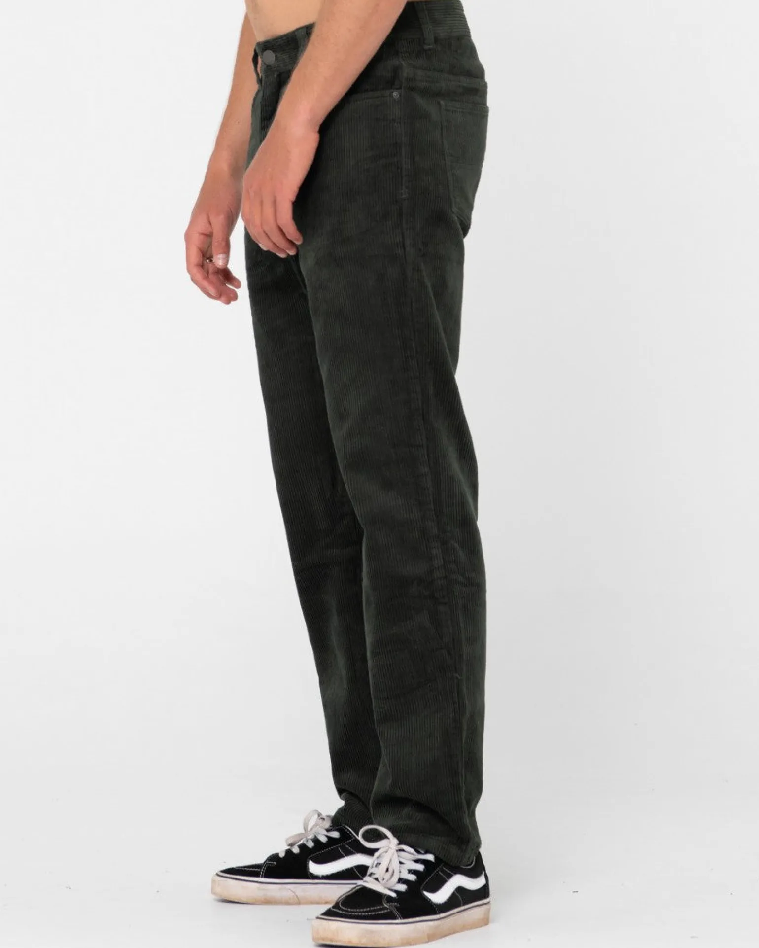 Pantalon De Pana De Corte Recto Con 5 Bolsillos Rifts>Rusty Fashion
