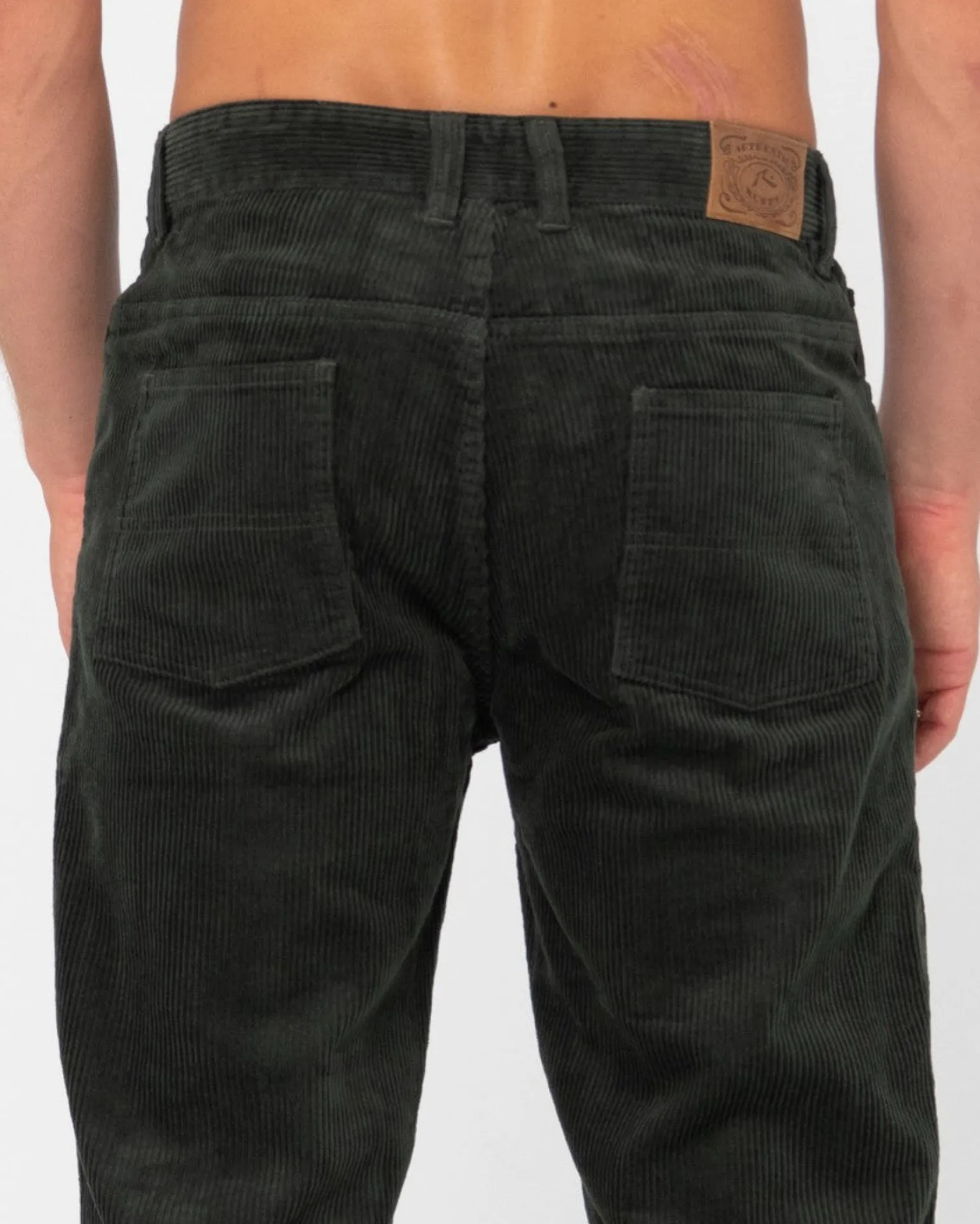 Pantalon De Pana De Corte Recto Con 5 Bolsillos Rifts>Rusty Fashion