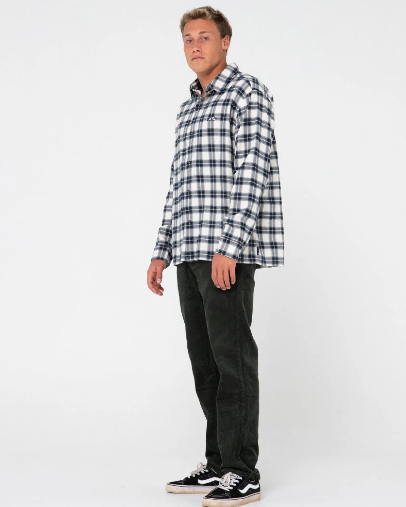 Pantalon De Pana De Corte Recto Con 5 Bolsillos Rifts>Rusty Fashion