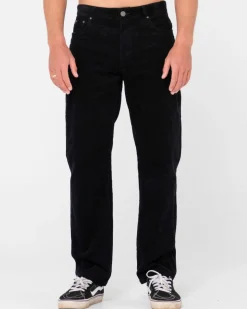 Pantalon De Pana De Corte Recto Con 5 Bolsillos Rifts>Rusty Hot