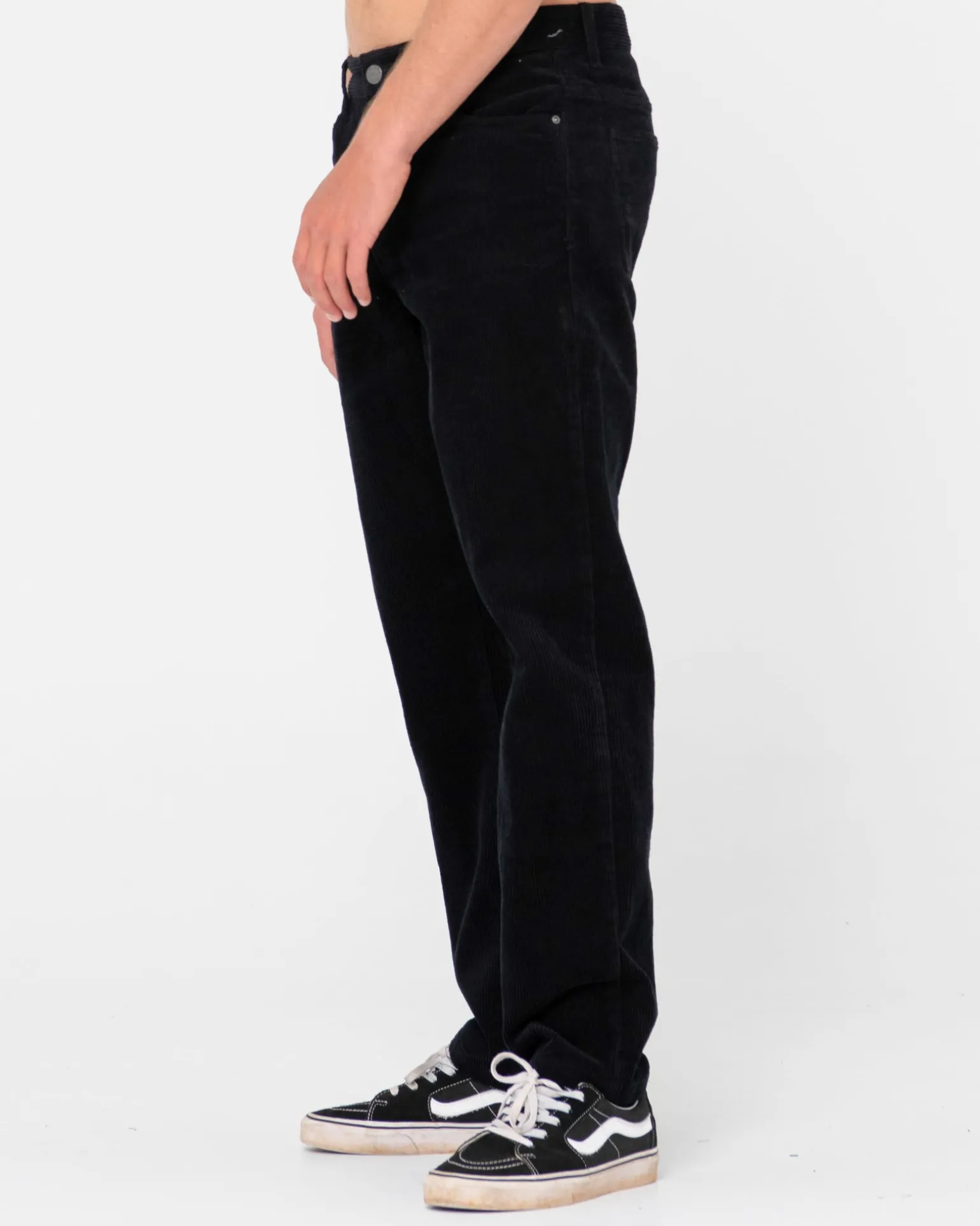 Pantalon De Pana De Corte Recto Con 5 Bolsillos Rifts>Rusty Hot