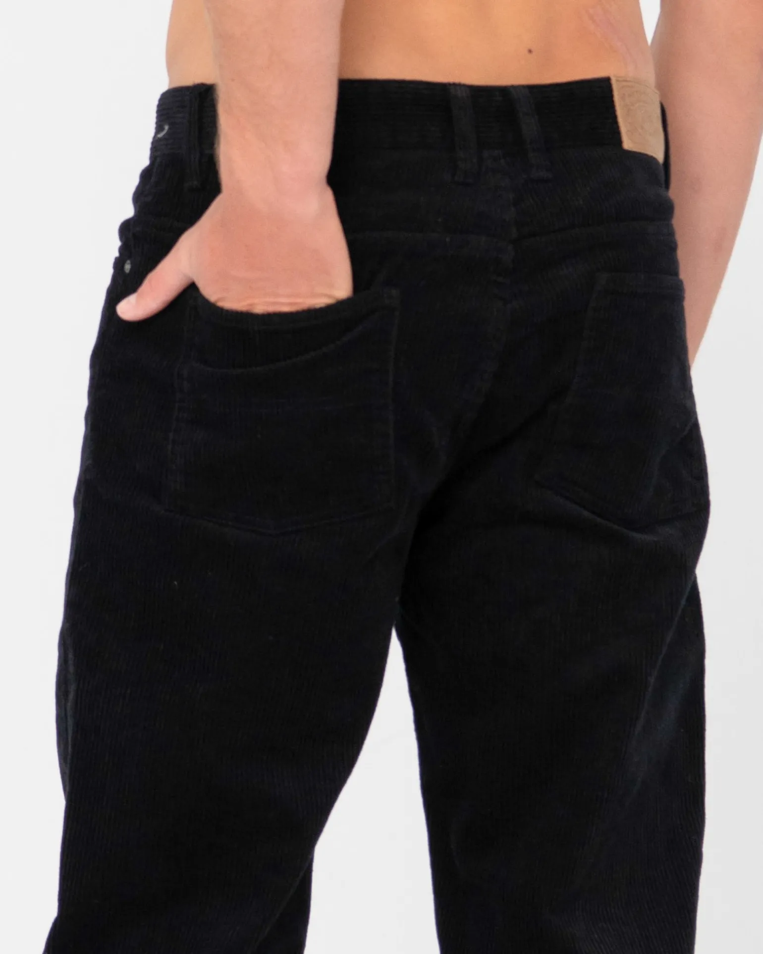 Pantalon De Pana De Corte Recto Con 5 Bolsillos Rifts>Rusty Hot