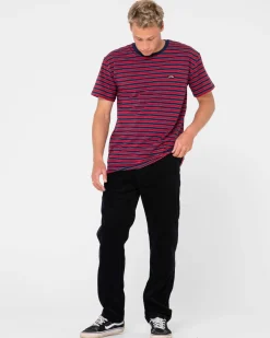 Pantalon De Pana De Corte Recto Con 5 Bolsillos Rifts><noscript><img width=