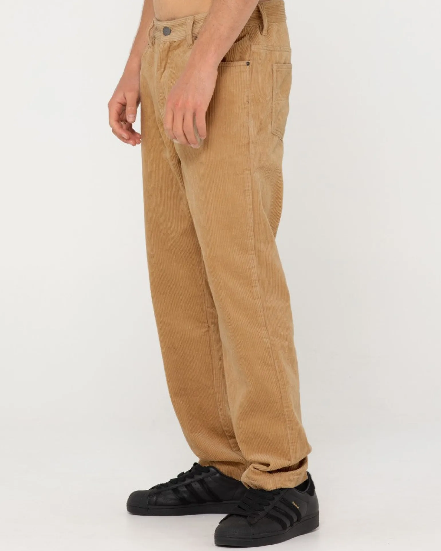 Pantalon De Pana De Corte Recto Con 5 Bolsillos Rifts>Rusty Clearance