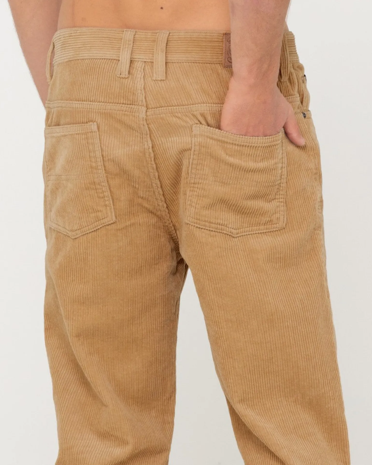 Pantalon De Pana De Corte Recto Con 5 Bolsillos Rifts>Rusty Clearance