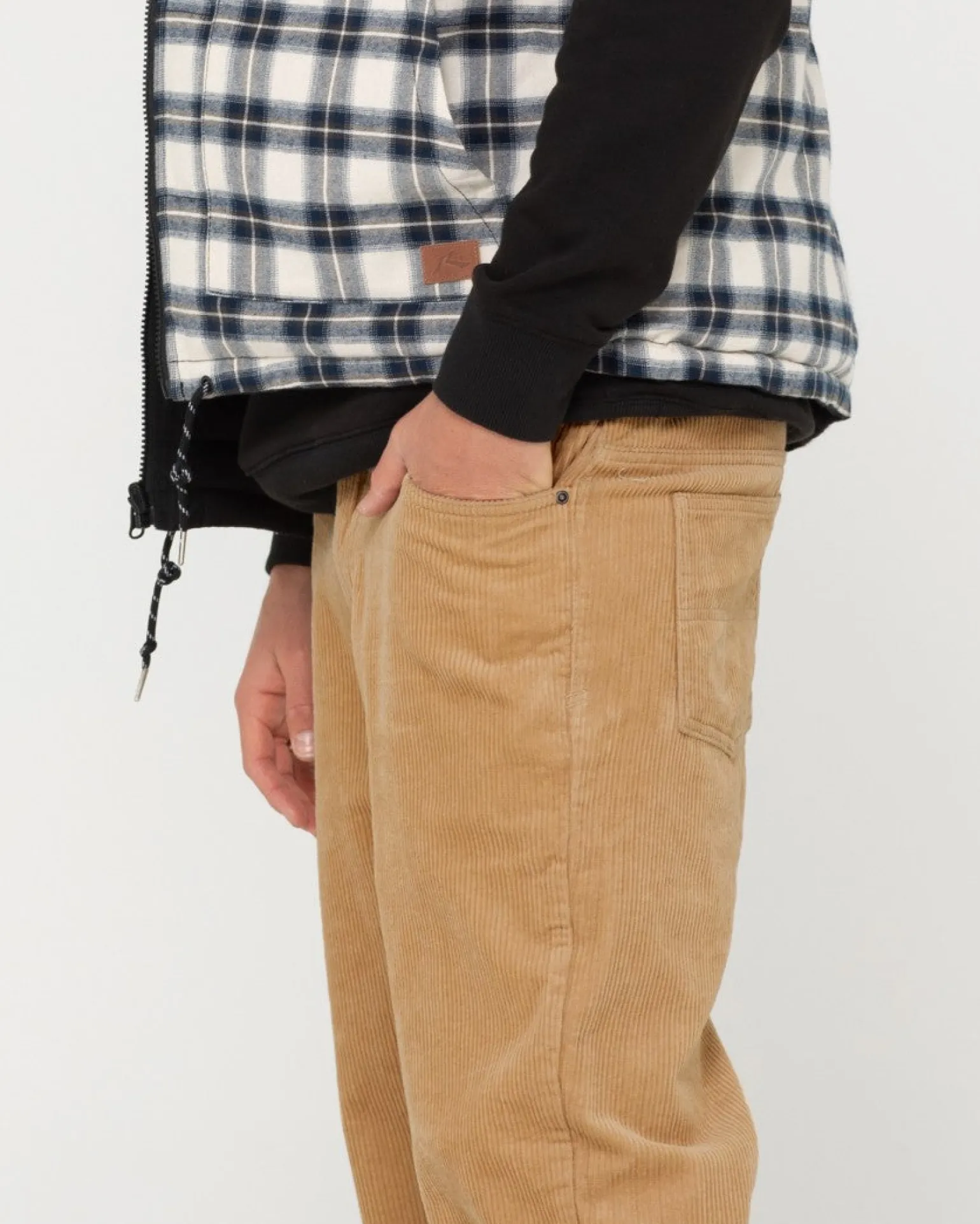 Pantalon De Pana De Corte Recto Con 5 Bolsillos Rifts>Rusty Clearance
