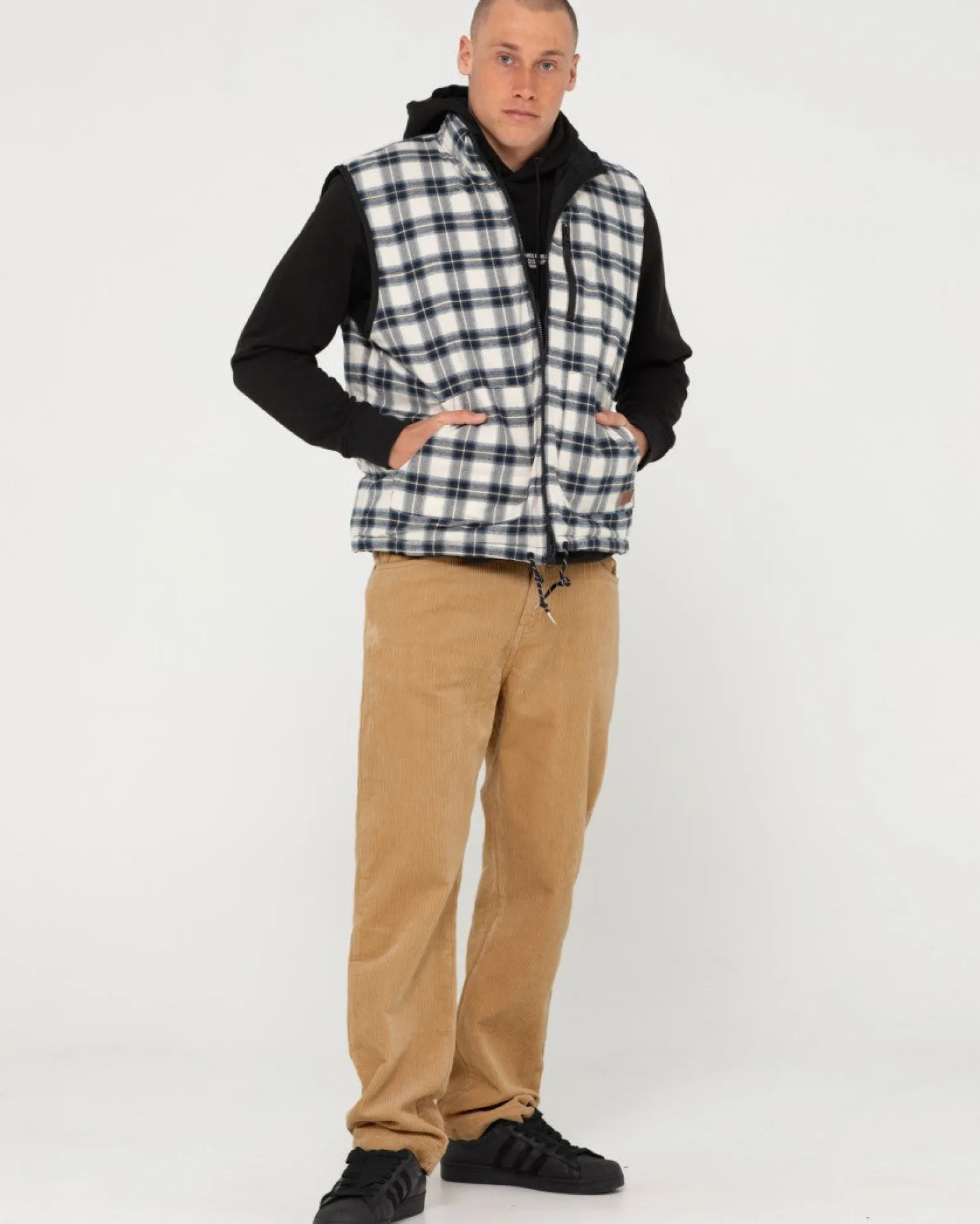 Pantalon De Pana De Corte Recto Con 5 Bolsillos Rifts>Rusty Clearance