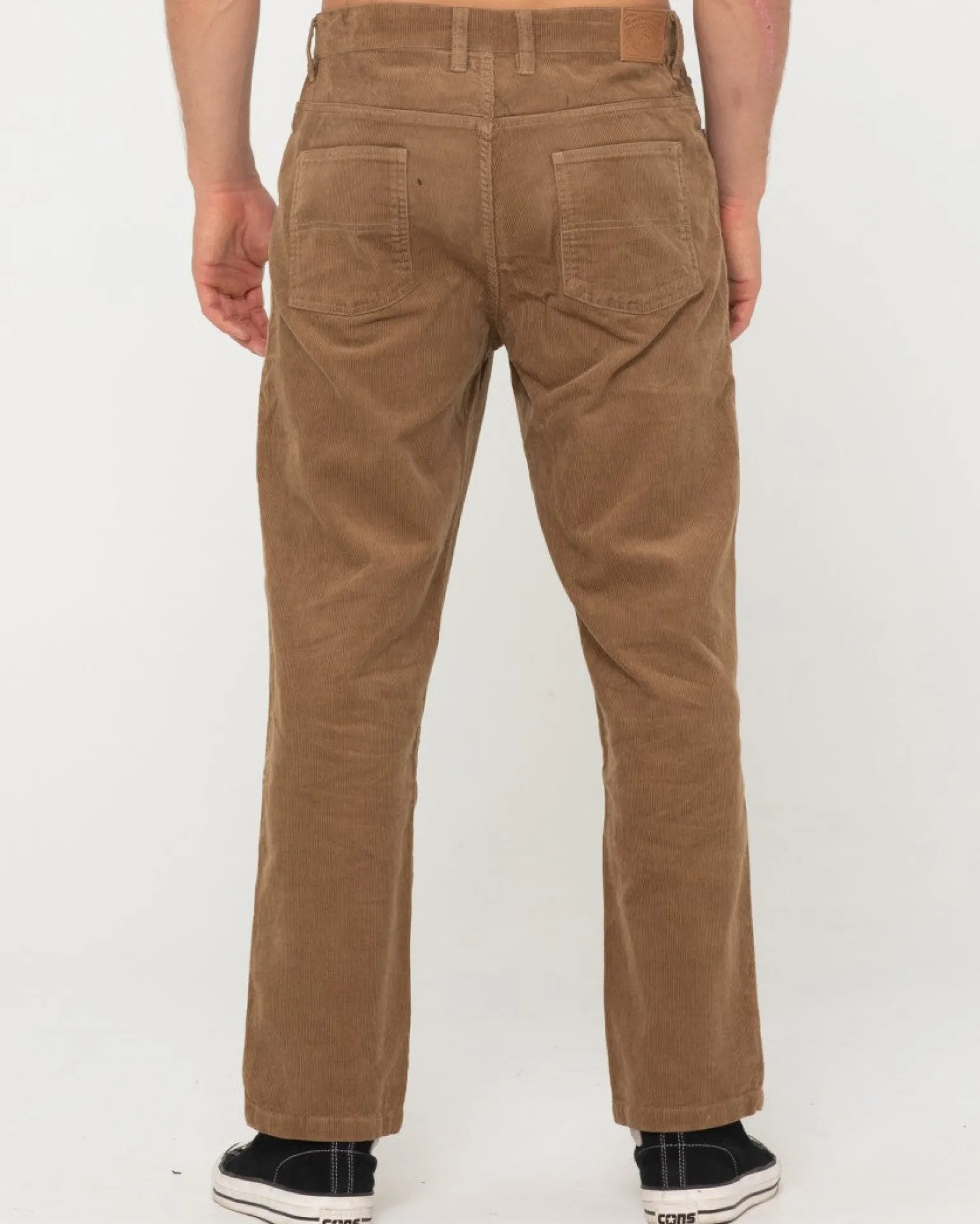 Pantalon De Pana De Corte Recto Con 5 Bolsillos Rifts 14 Wale>Rusty Hot
