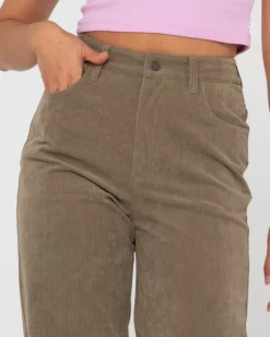 Pantalon De Pana De Talle Alto The Secret><noscript><img width=