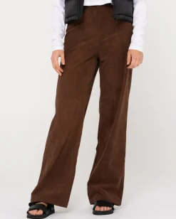 Pantalon De Pana De Talle Alto The Secret>Rusty Best Sale