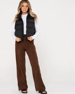 Pantalon De Pana De Talle Alto The Secret><noscript><img width=
