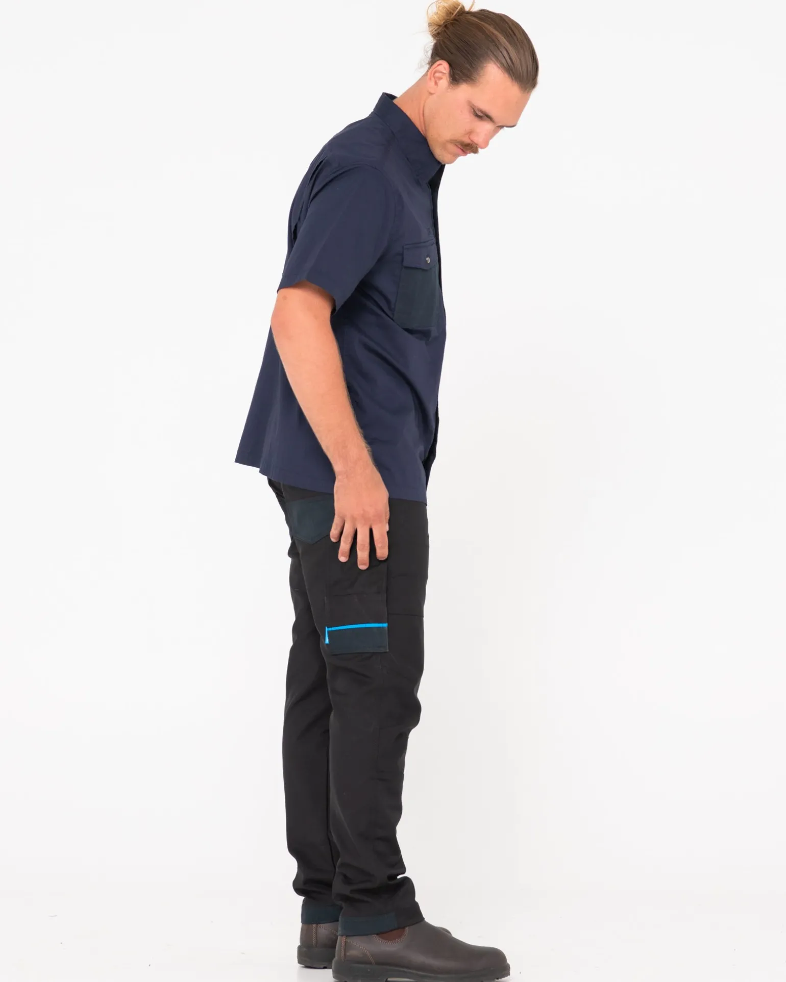 Pantalon De Trabajo Elastico Con 9 Bolsillos Tr245>Rusty Clearance