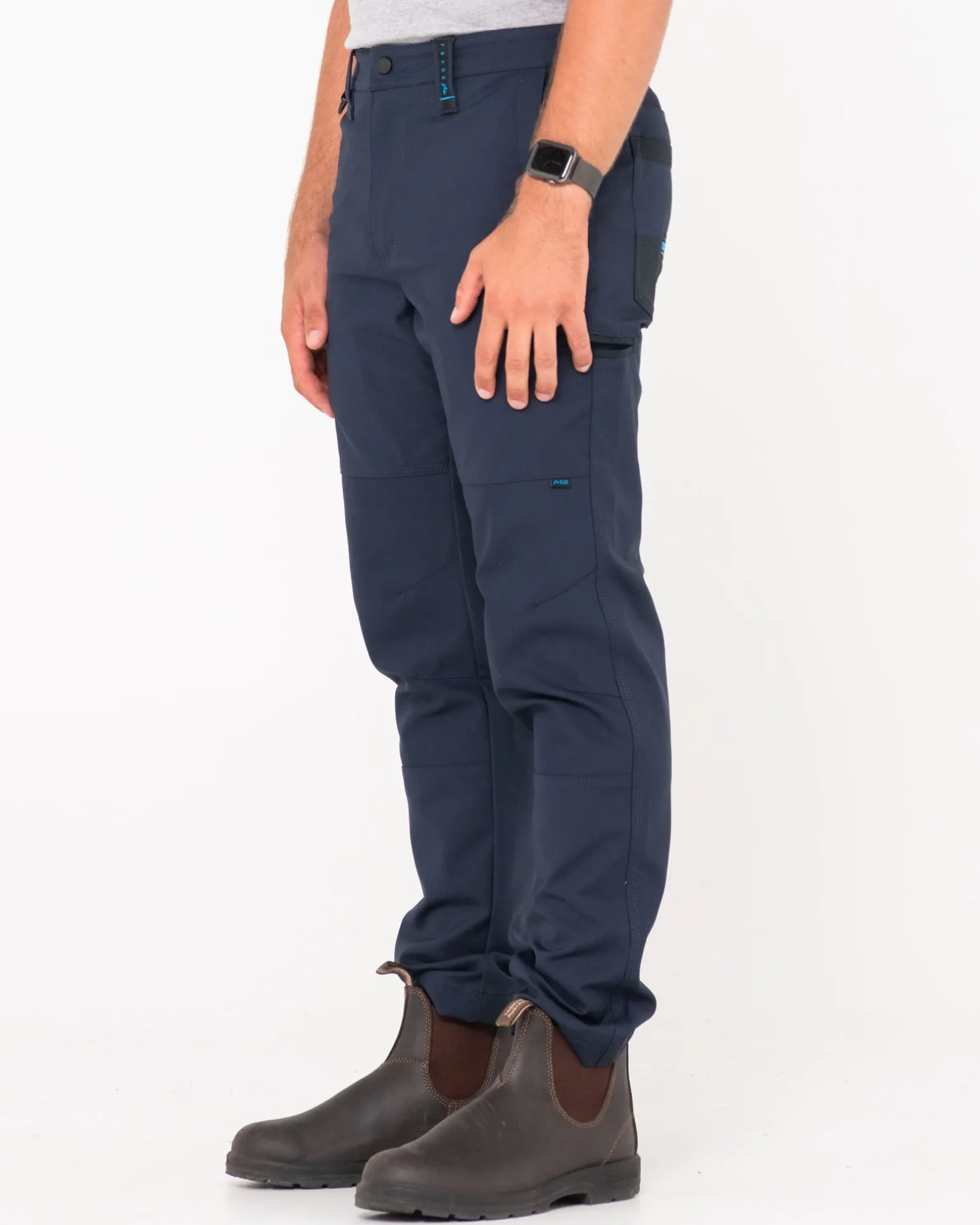 Pantalon De Trabajo Elastico Con 9 Bolsillos Tr245>Rusty Clearance