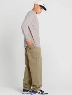 Pantalon Elastico De Corte Holgado Para Nino Grande><noscript><img width=