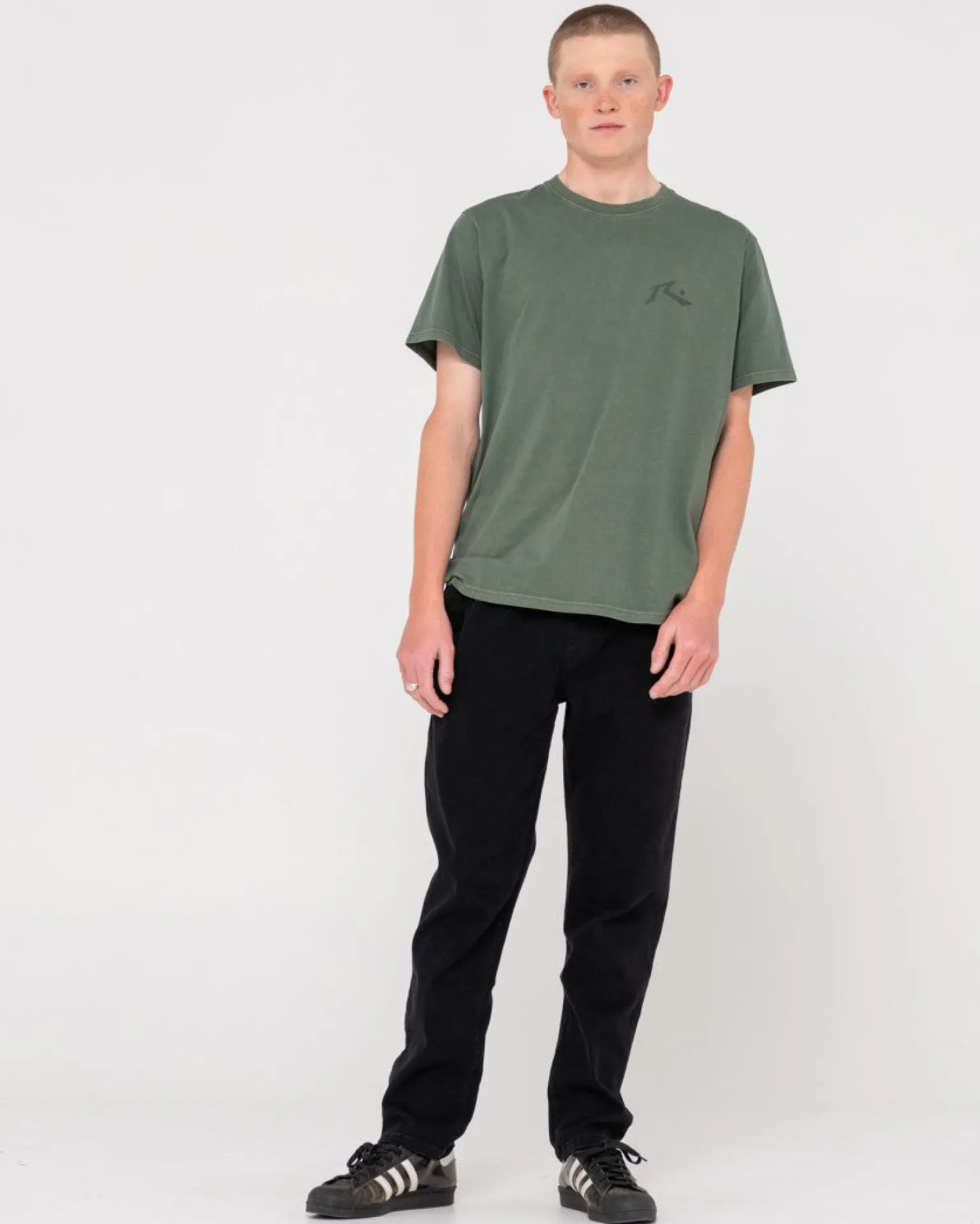 Pantalon Elastico De Corte Recto Para Nino Medio>Rusty Discount
