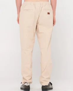 Pantalon Elastico De Corte Recto Para Nino Medio>Rusty Discount