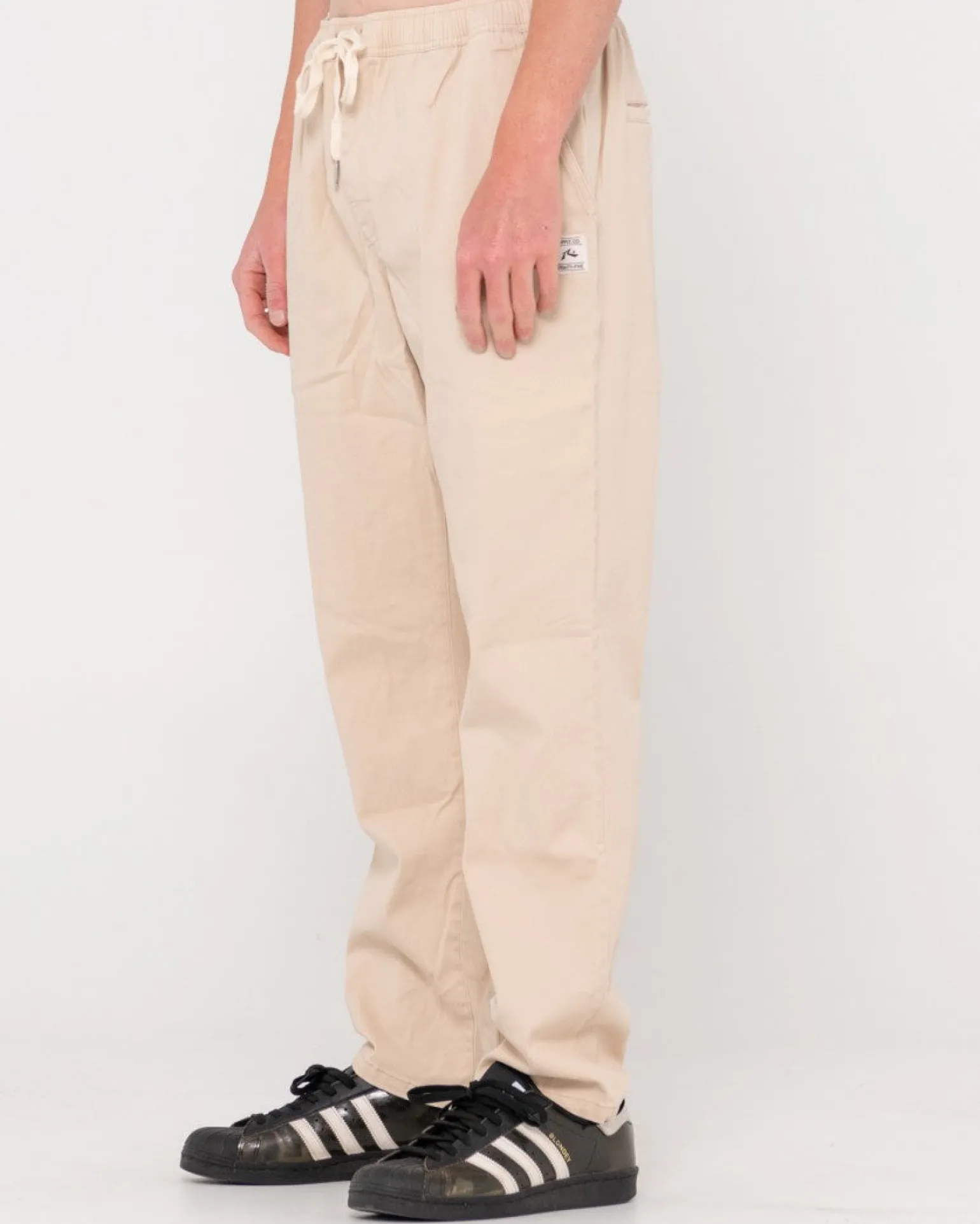 Pantalon Elastico De Corte Recto Para Nino Medio>Rusty Discount