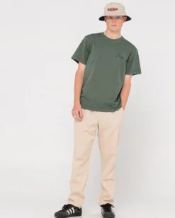Pantalon Elastico De Corte Recto Para Nino Medio><noscript><img width=