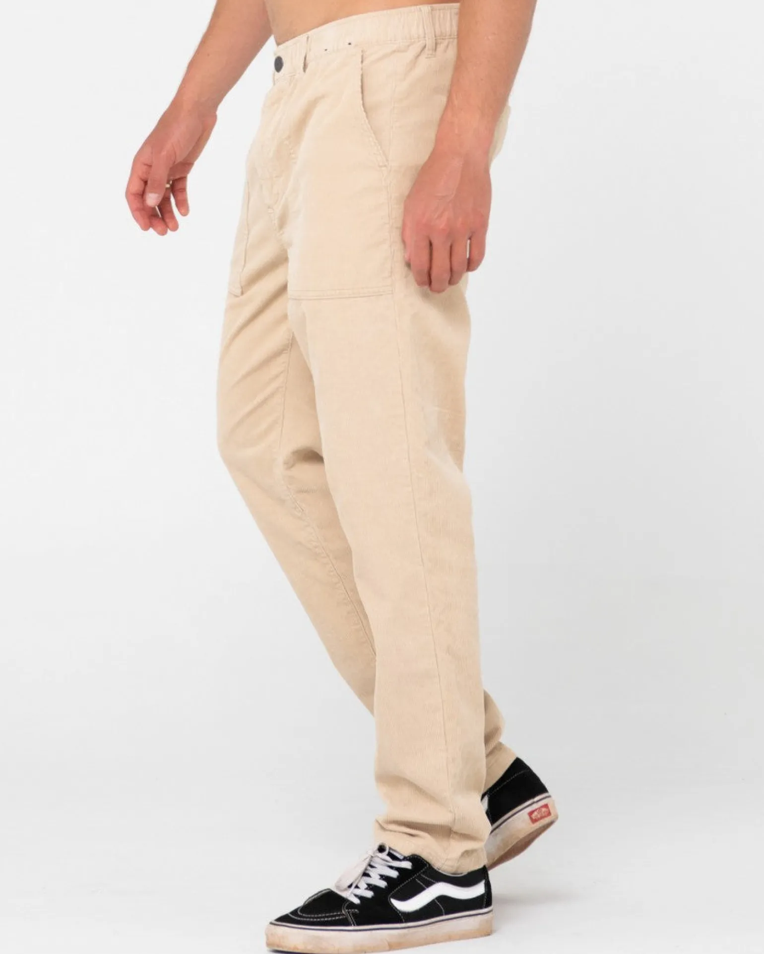 Pantalon Elastico De Corte Recto Workwear De Rigglet>Rusty Discount