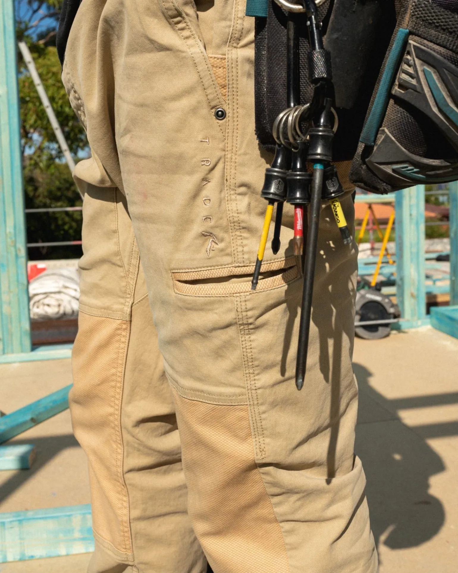 Pantalon Elastico De Levantamiento Pesado>Rusty Cheap