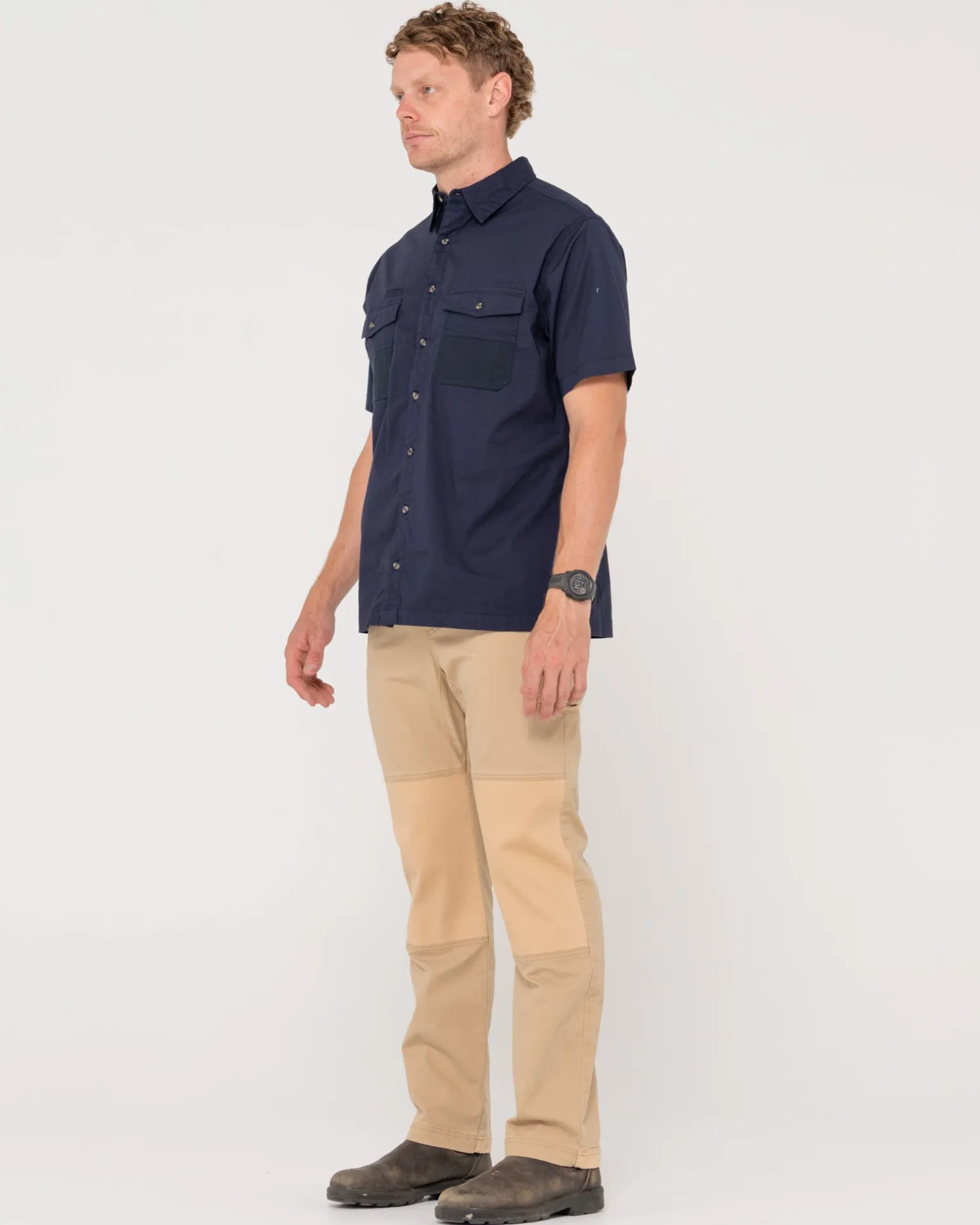Pantalon Elastico De Levantamiento Pesado>Rusty Cheap