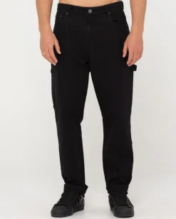 Pantalon Peto De Corte Recto Con 5 Bolsillos>Rusty Best Sale