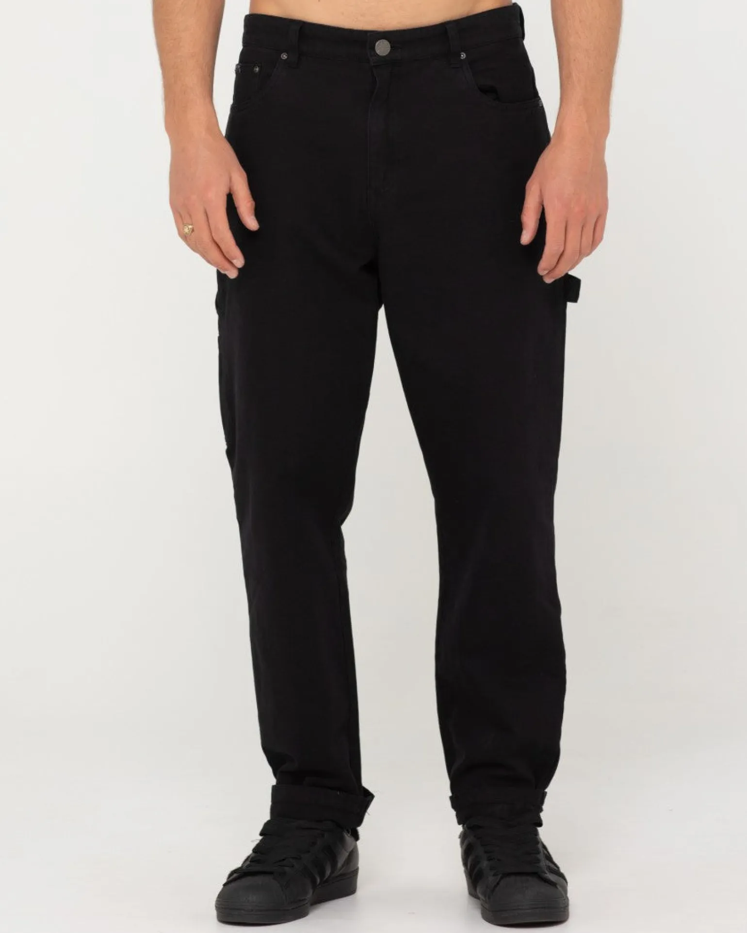 Pantalon Peto De Corte Recto Con 5 Bolsillos>Rusty Best Sale