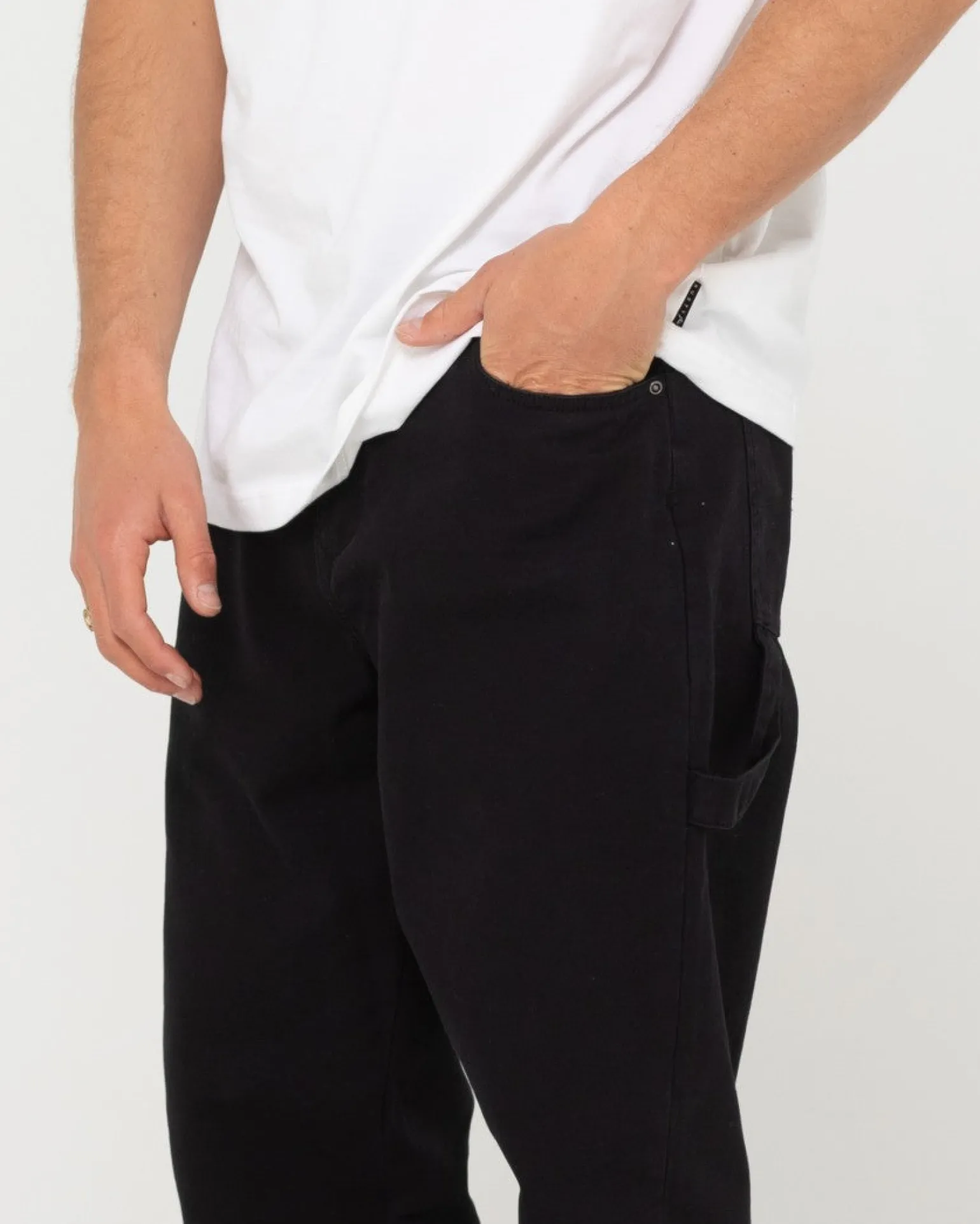 Pantalon Peto De Corte Recto Con 5 Bolsillos>Rusty Best Sale