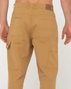 Pantalon Peto De Corte Recto Con 5 Bolsillos><noscript><img width=