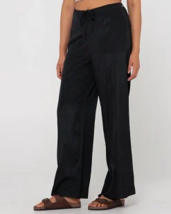 Pantalon Porter De Talle Alto Y Ajuste Relajado><noscript><img width=