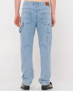 Pantalon Vaquero De Corte Recto Con Peto>Rusty Best