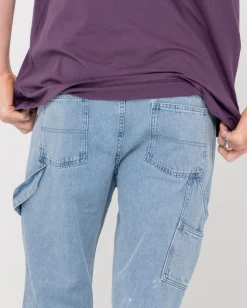 Pantalon Vaquero De Corte Recto Con Peto><noscript><img width=
