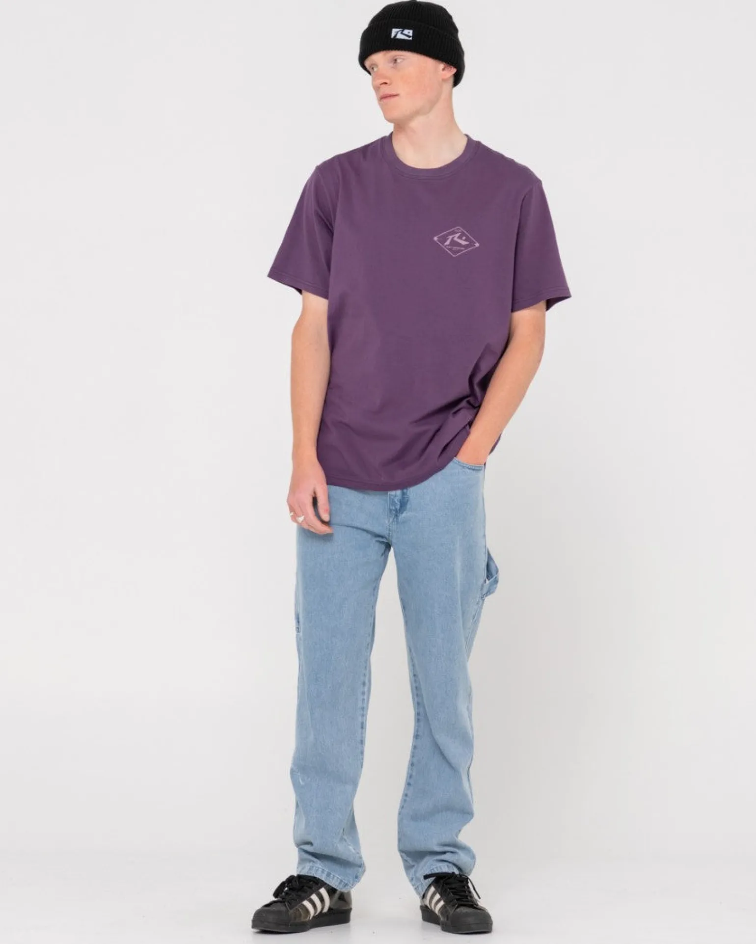 Pantalon Vaquero De Corte Recto Con Peto>Rusty Sale