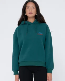 Polar Con Capucha Relajado Athletic>Rusty Shop